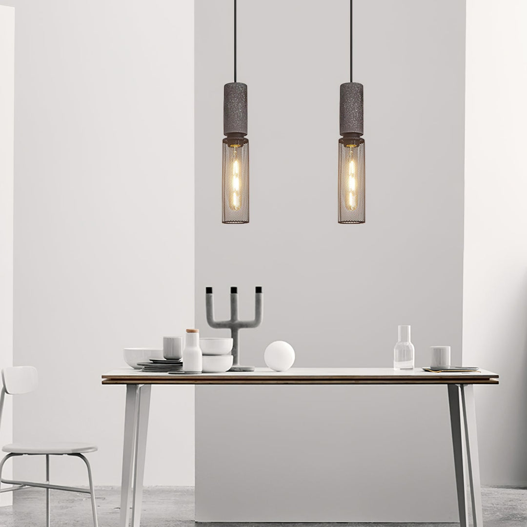 Cementnät Hängande Lampa