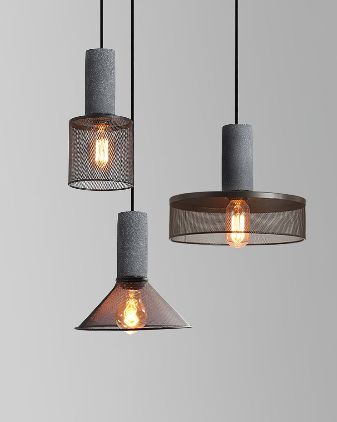 Cementnät Hängande Lampa