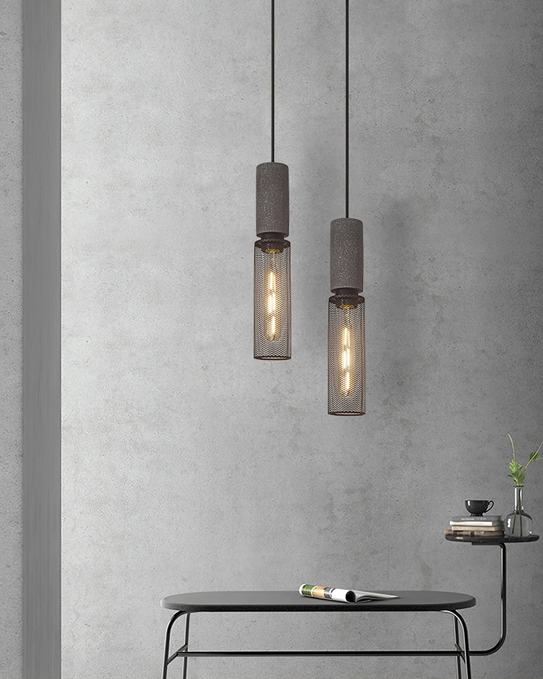 Cementnät Hängande Lampa