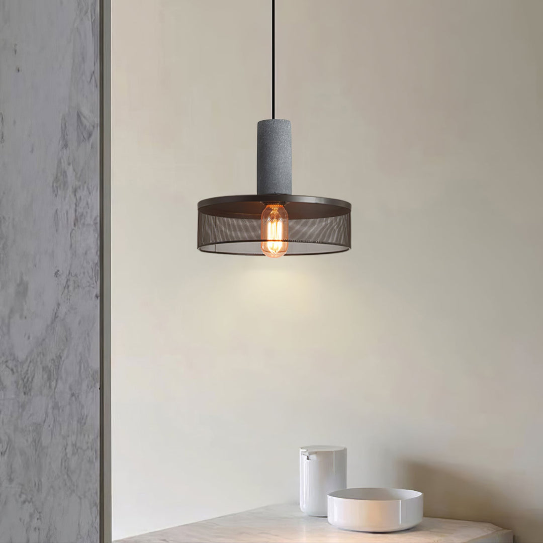 Cementnät Hängande Lampa
