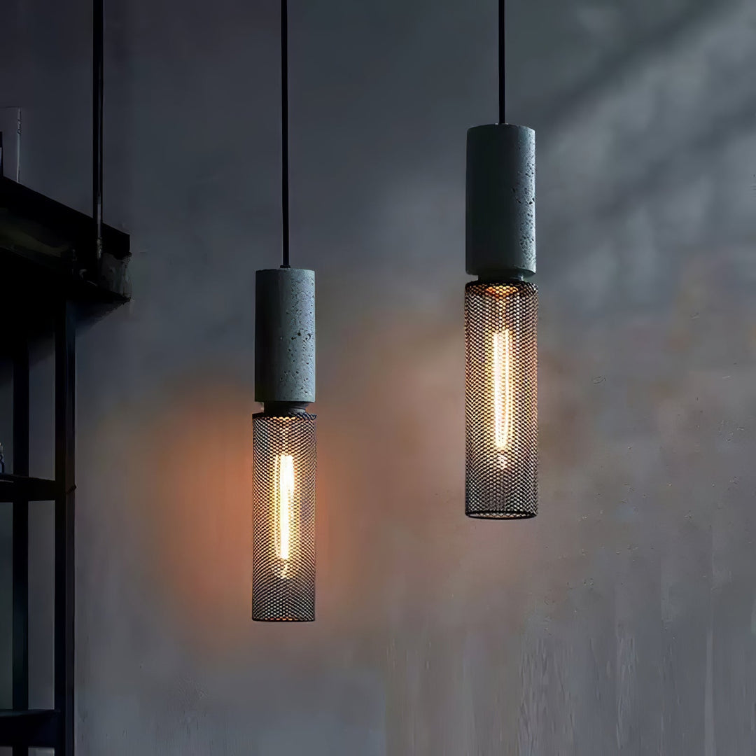Cementnät Hängande Lampa