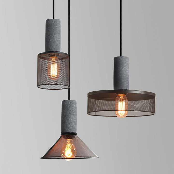 Cementnät Hängande Lampa