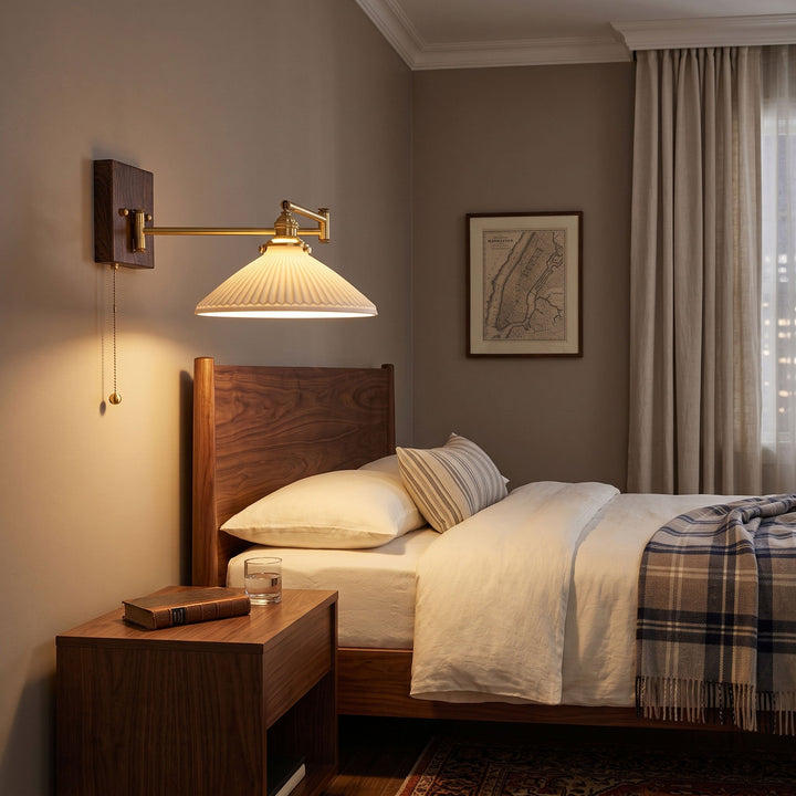 Keramisk Geometri Vägglampa