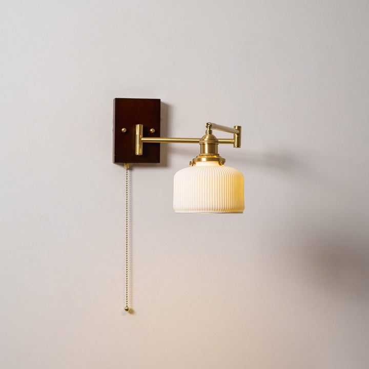 Keramisk Geometri Vägglampa
