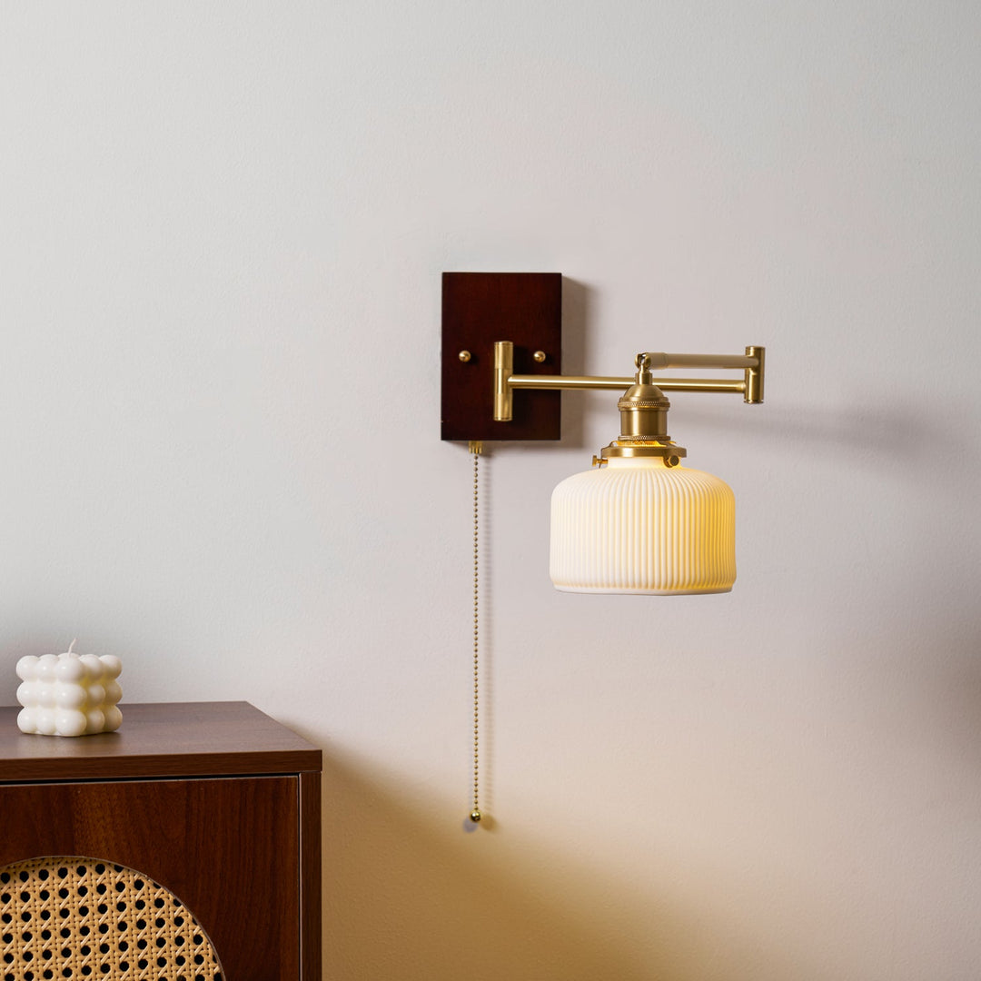 Keramisk Geometri Vägglampa