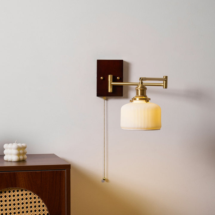 Keramisk Geometri Vägglampa