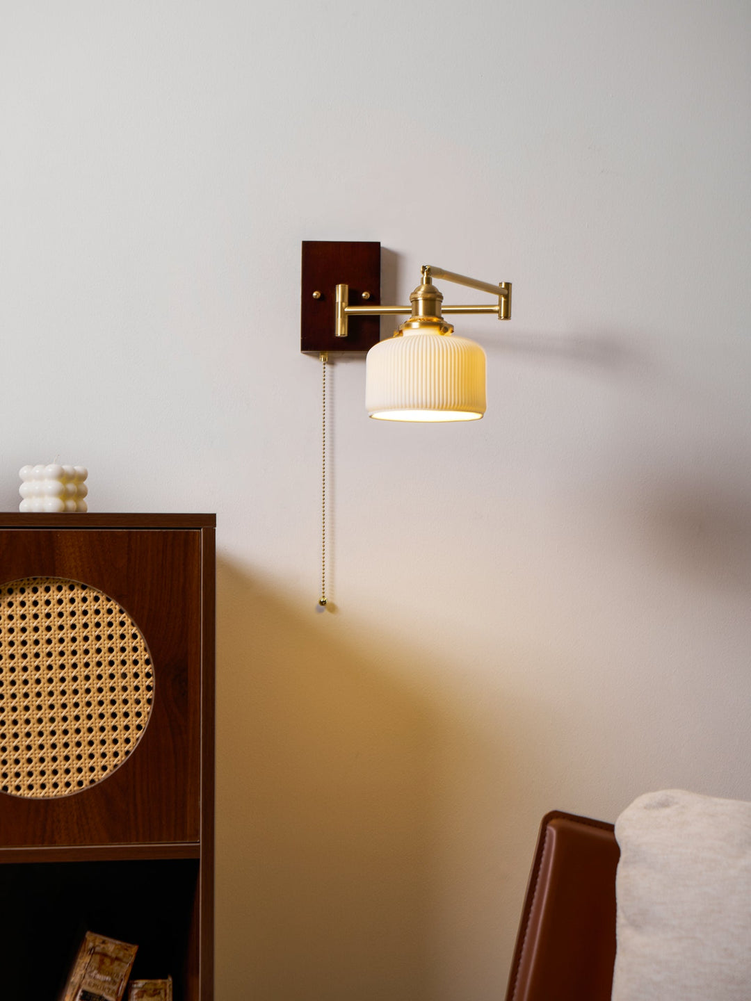Keramisk Geometri Vägglampa