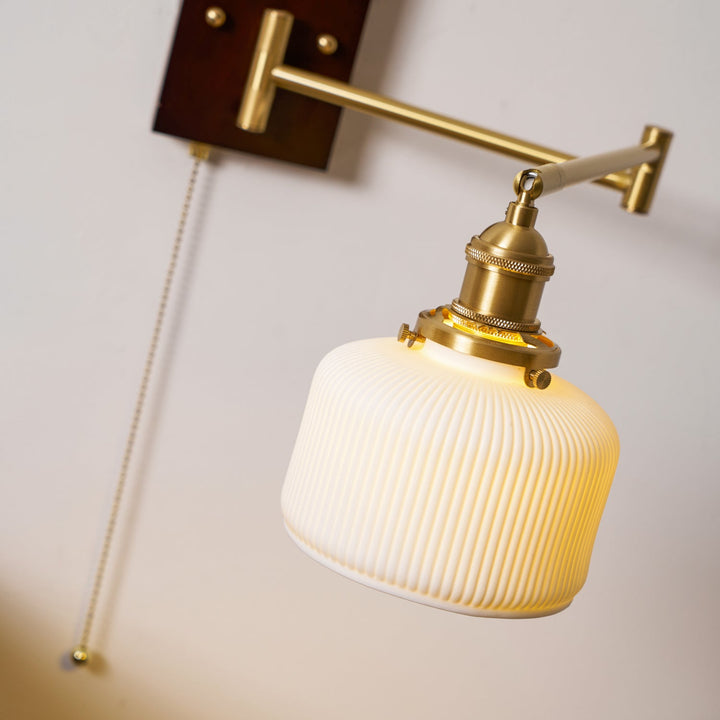 Keramisk Geometri Vägglampa