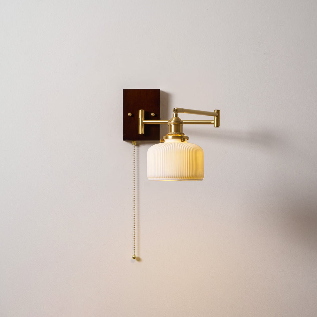 Keramisk Geometri Vägglampa