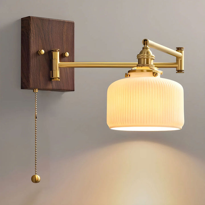 Keramisk Geometri Vägglampa