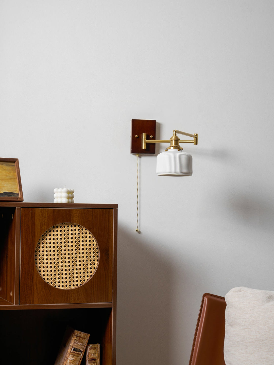 Keramisk Geometri Vägglampa