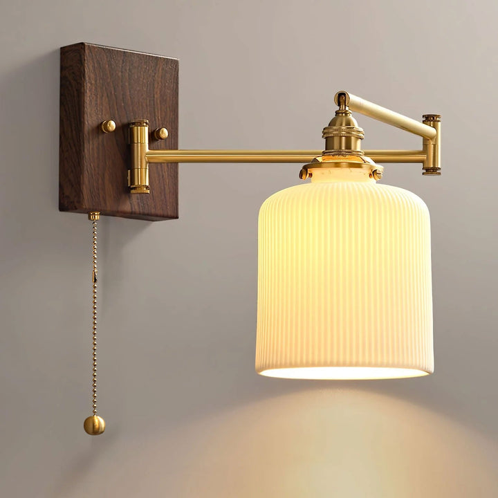 Keramisk Geometri Vägglampa