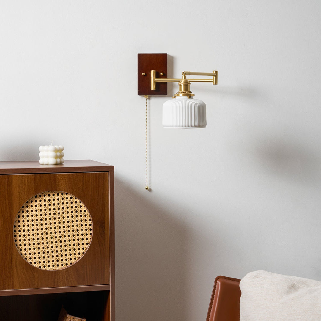 Keramisk Geometri Vägglampa