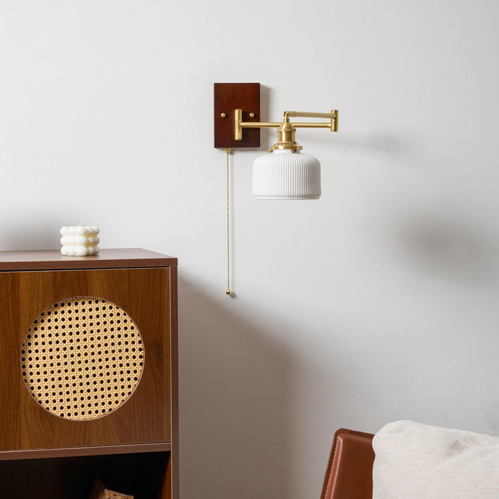 Keramisk Geometri Vägglampa