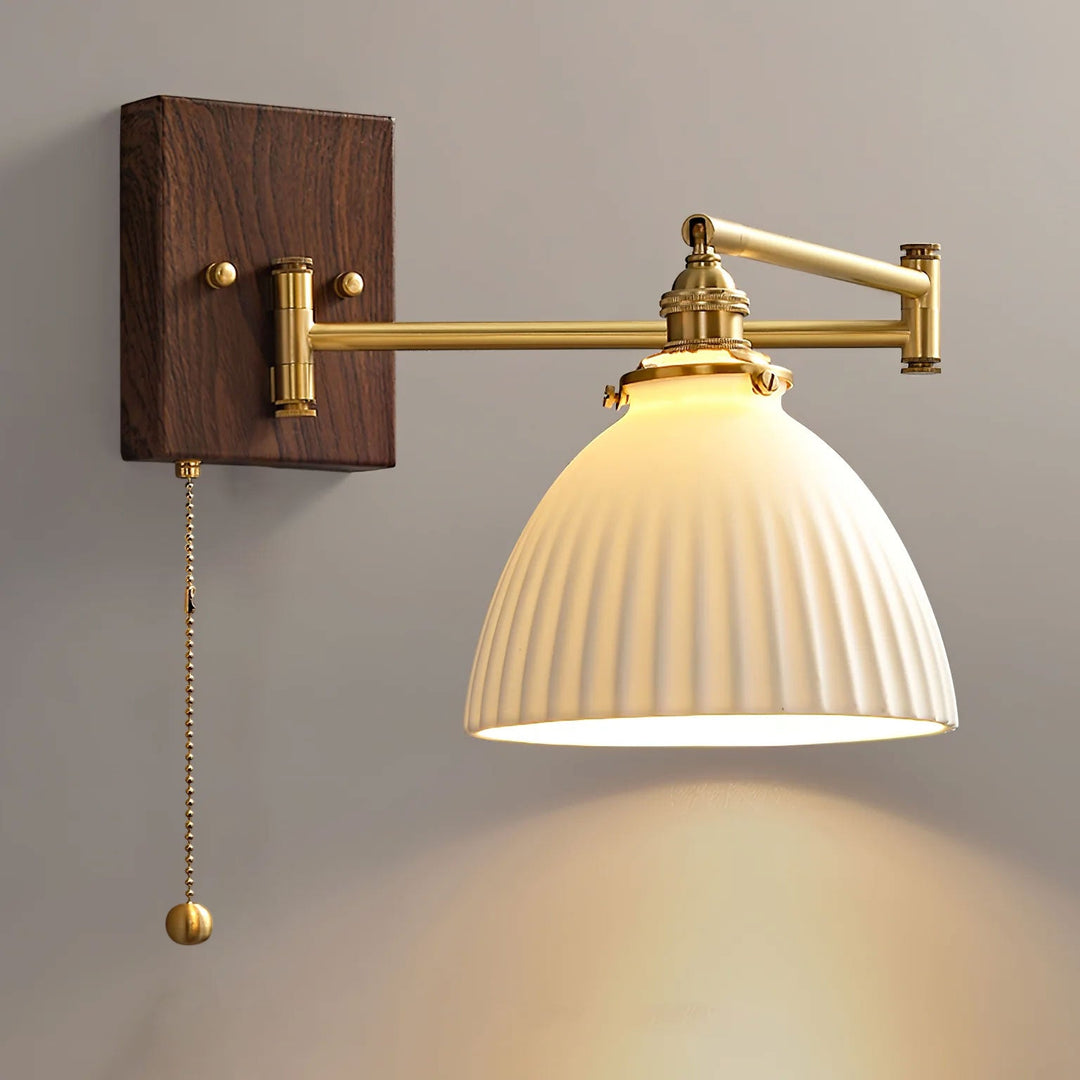 Keramisk Geometri Vägglampa