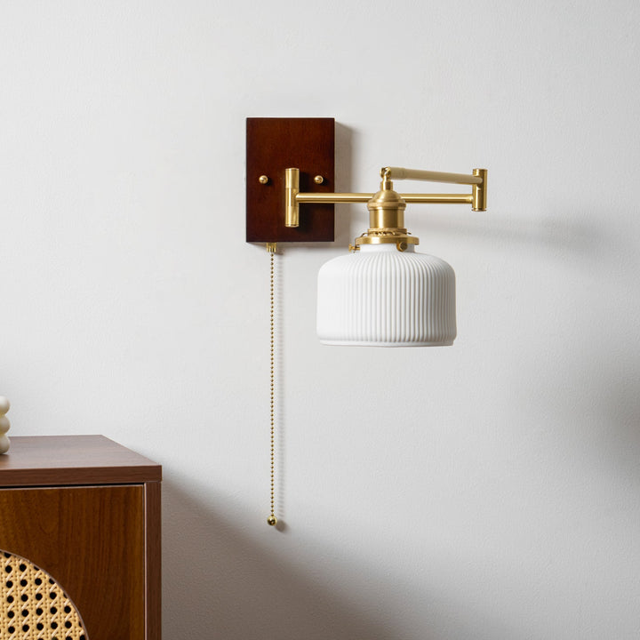 Keramisk Geometri Vägglampa