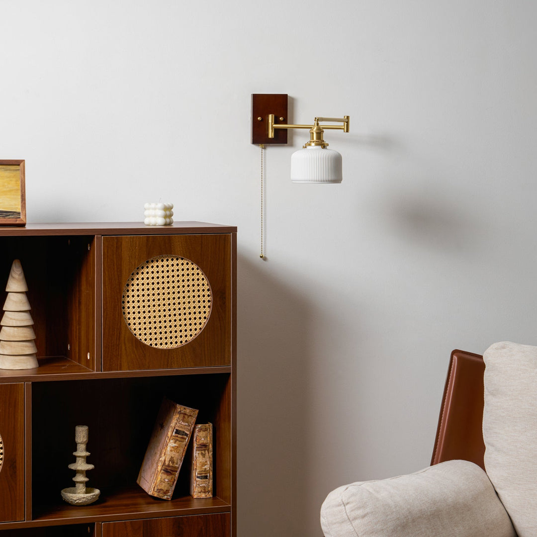 Keramisk Geometri Vägglampa