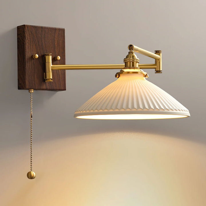 Keramisk Geometri Vägglampa