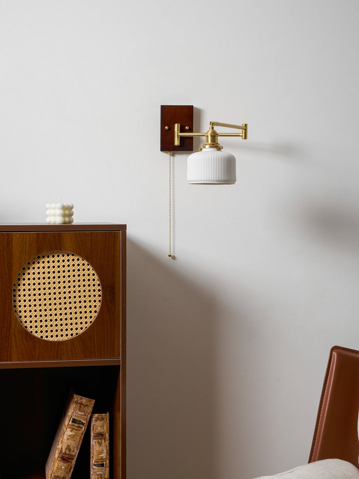 Keramisk Geometri Vägglampa
