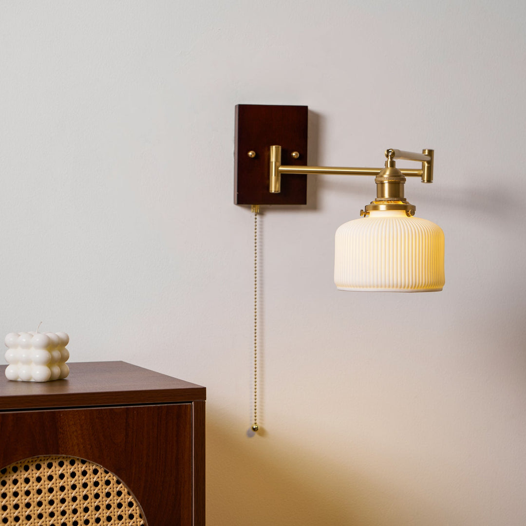 Keramisk Geometri Vägglampa