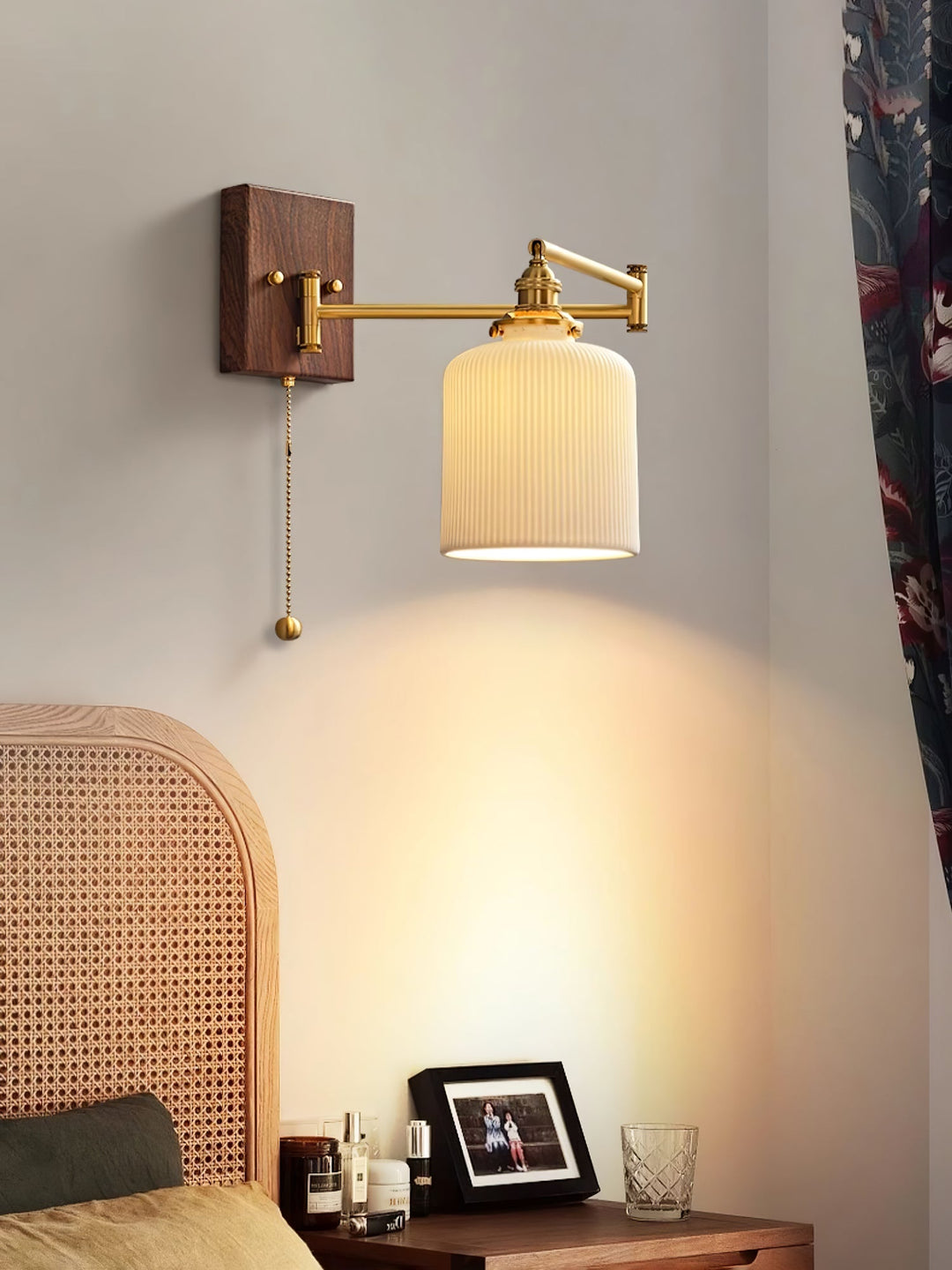 Keramisk Geometri Vägglampa