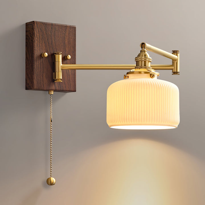 Keramisk Geometri Vägglampa