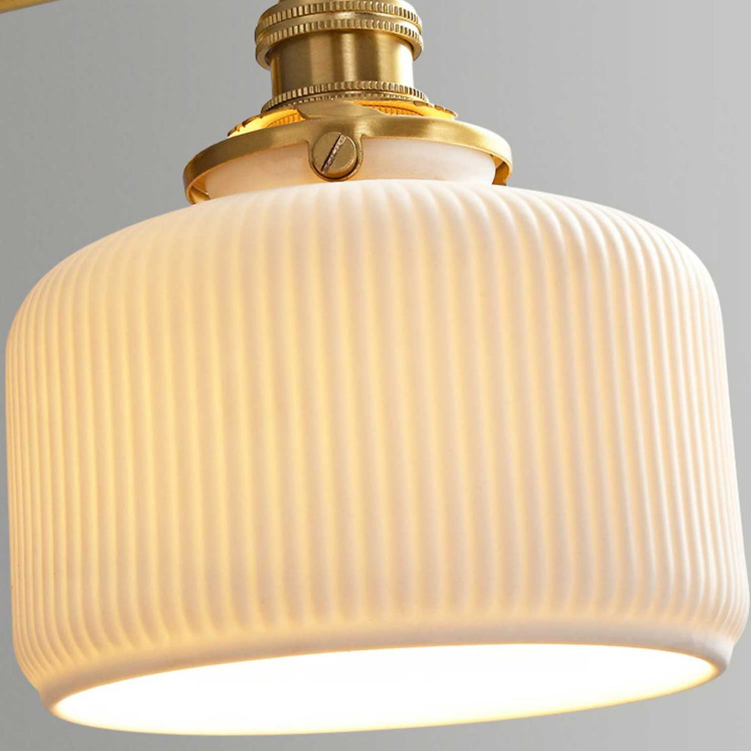 Keramisk Geometri Vägglampa
