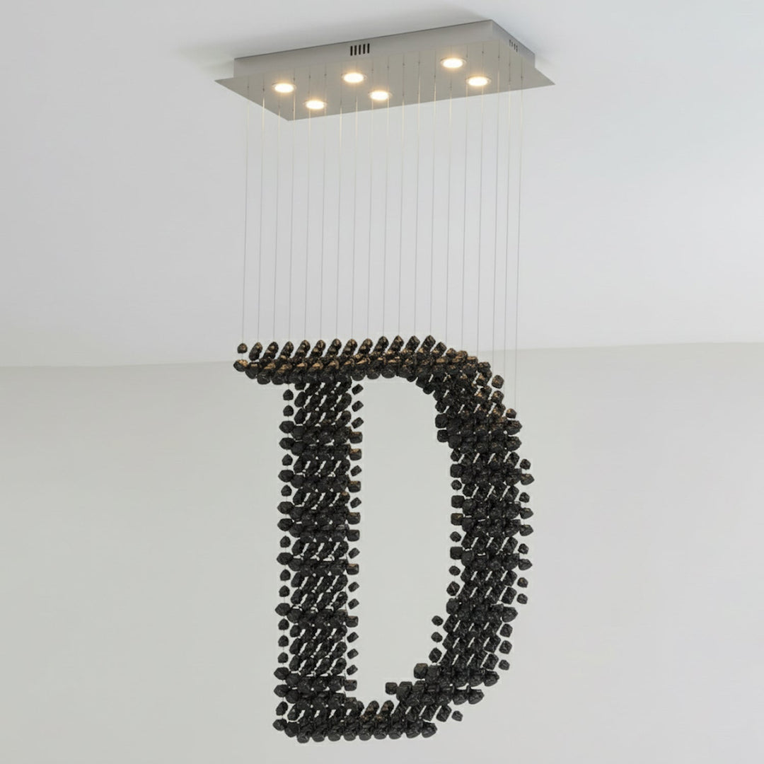 Svarta Stenar Kandelabrar