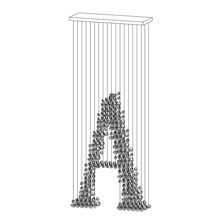 Svarta Stenar Kandelabrar