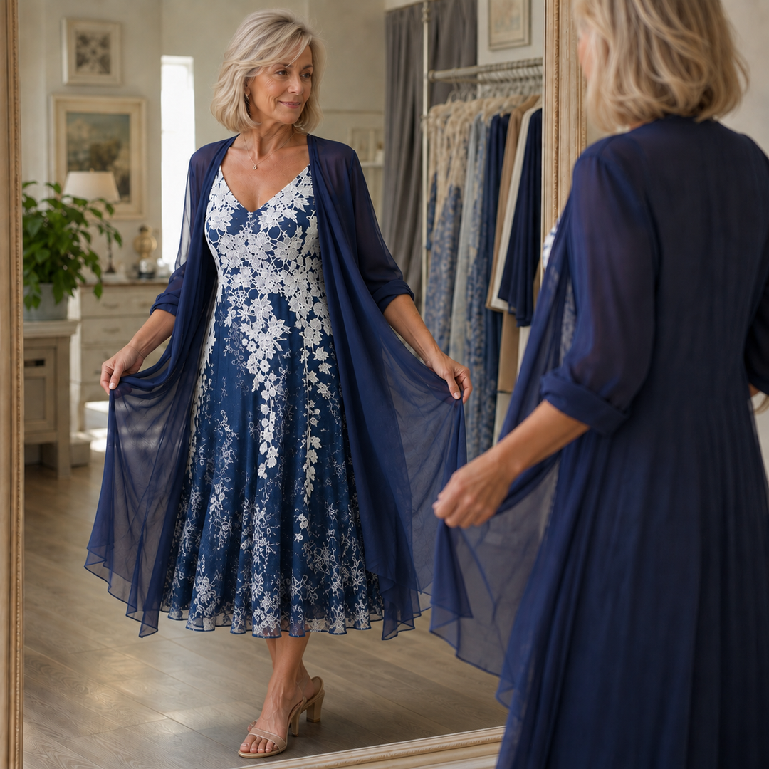Wearbella – Set klänningar i narzutki w kwiaty