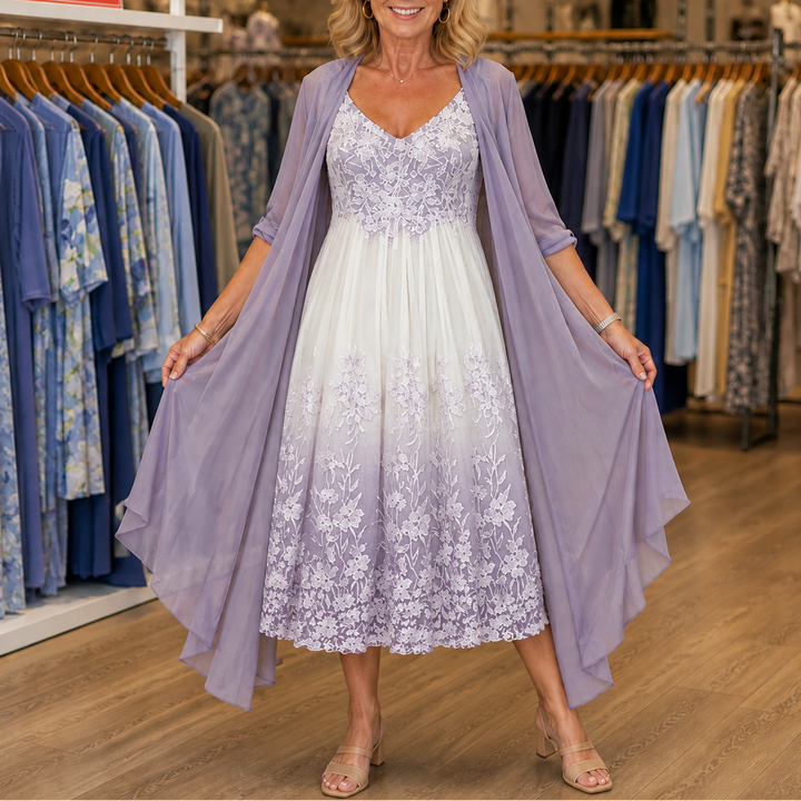 Wearbella – Set klänningar i narzutki w kwiaty