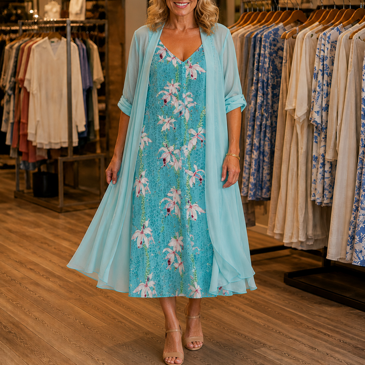 Wearbella – Set klänningar i narzutki w kwiaty