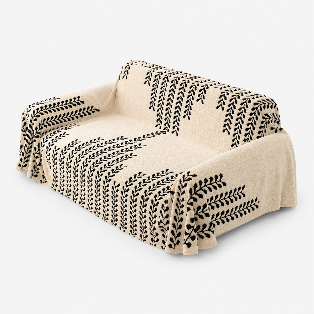 Snugstay – Pluszowy Överdrag på Sofę z Antypoślizgowym Rozciągliwym Materialem