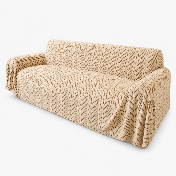 Snugstay – Pluszowy Överdrag på Sofę z Antypoślizgowym Rozciągliwym Materialem