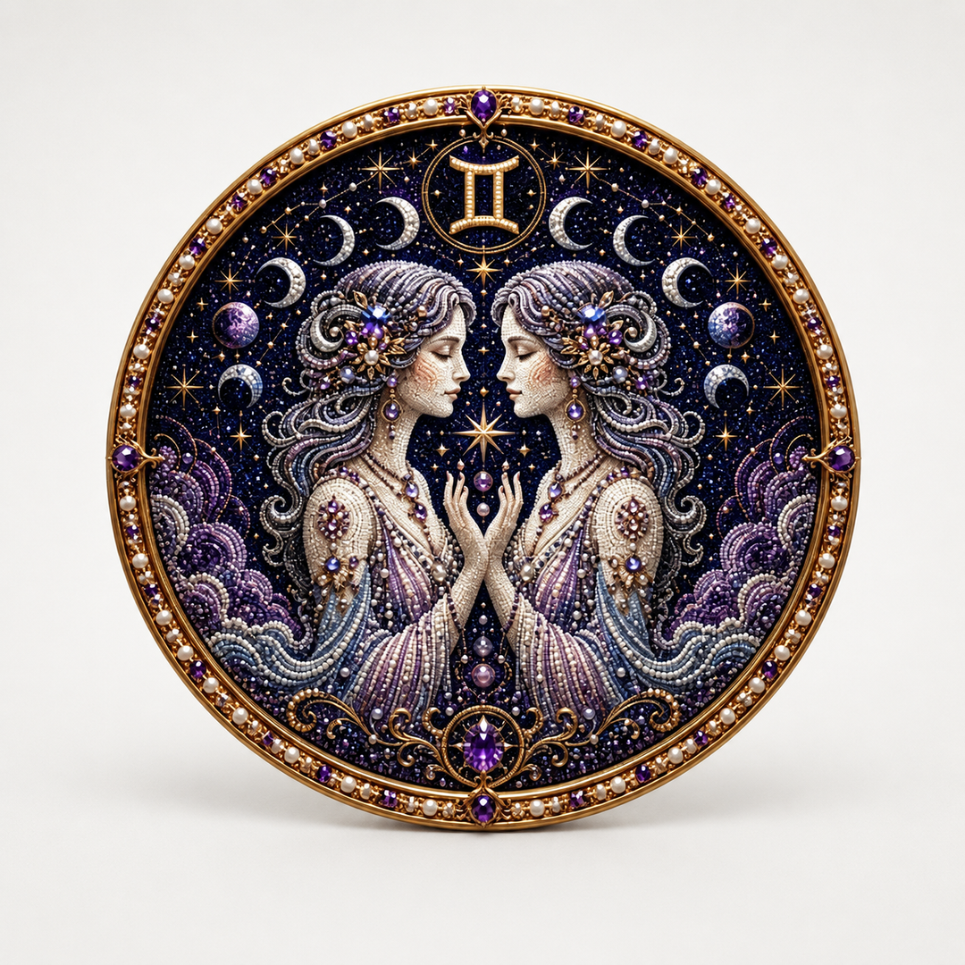 Pearlume – Set för tworzenia mozaiki z 3D perłami zodiaku