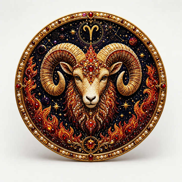 Pearlume – Set för tworzenia mozaiki z 3D perłami zodiaku