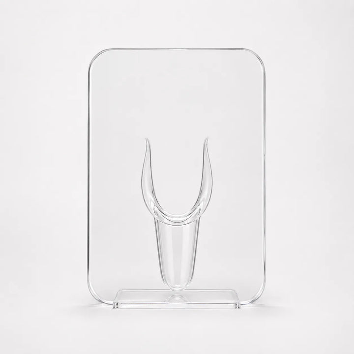 Belavera – Transparent Akrilowy Wazon Ramkowy på Kwiaty, Modern Obraz
