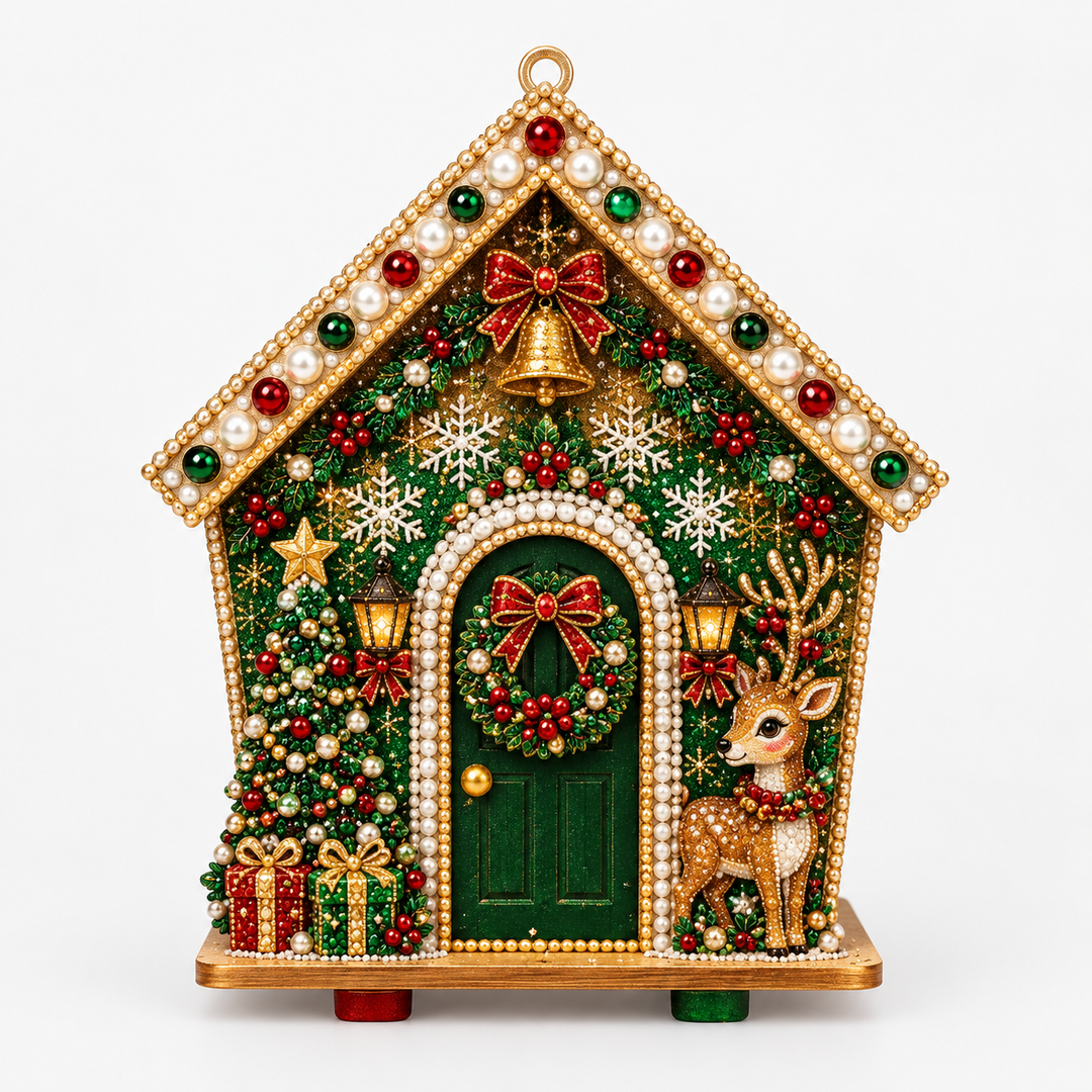 Pearlnoel – Set för tworzenia 3D Piernikowego Domku z Pereł