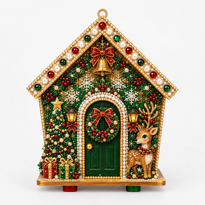 Pearlnoel – Set för tworzenia 3D Piernikowego Domku z Pereł
