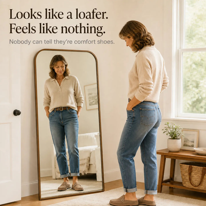 Wearluxe Ease – Mokasyny, som omijają zginanie, zaciśnięcie i ucisk