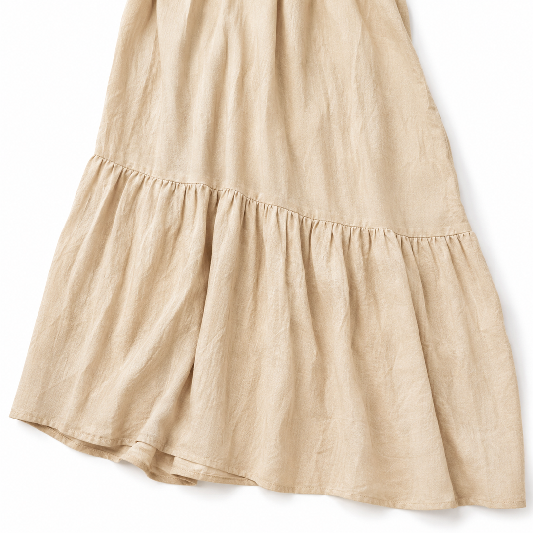 Wearbella – Lös klänning maxi z urringning w v-ringning