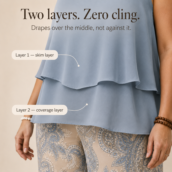 Sereluna – Set w stilu paisley w storlekze plus