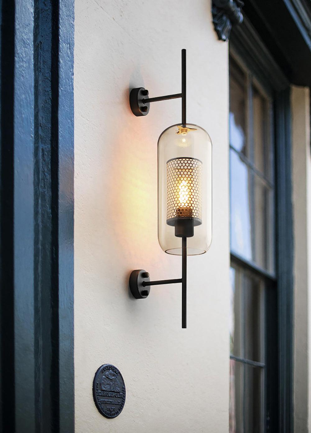 Chiswick Glas Vägglampa