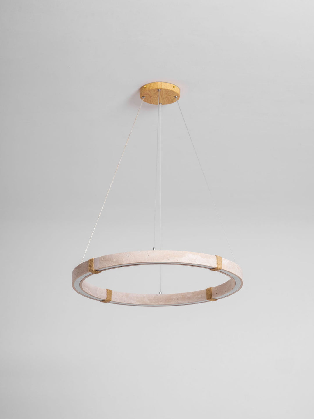Circle Travertine Pendant Lamp