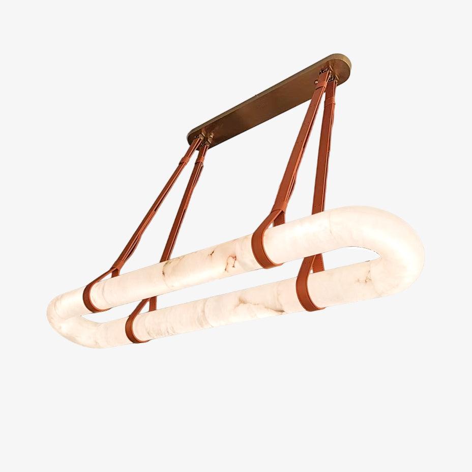 Cirkulär Alabaster Kandelaber