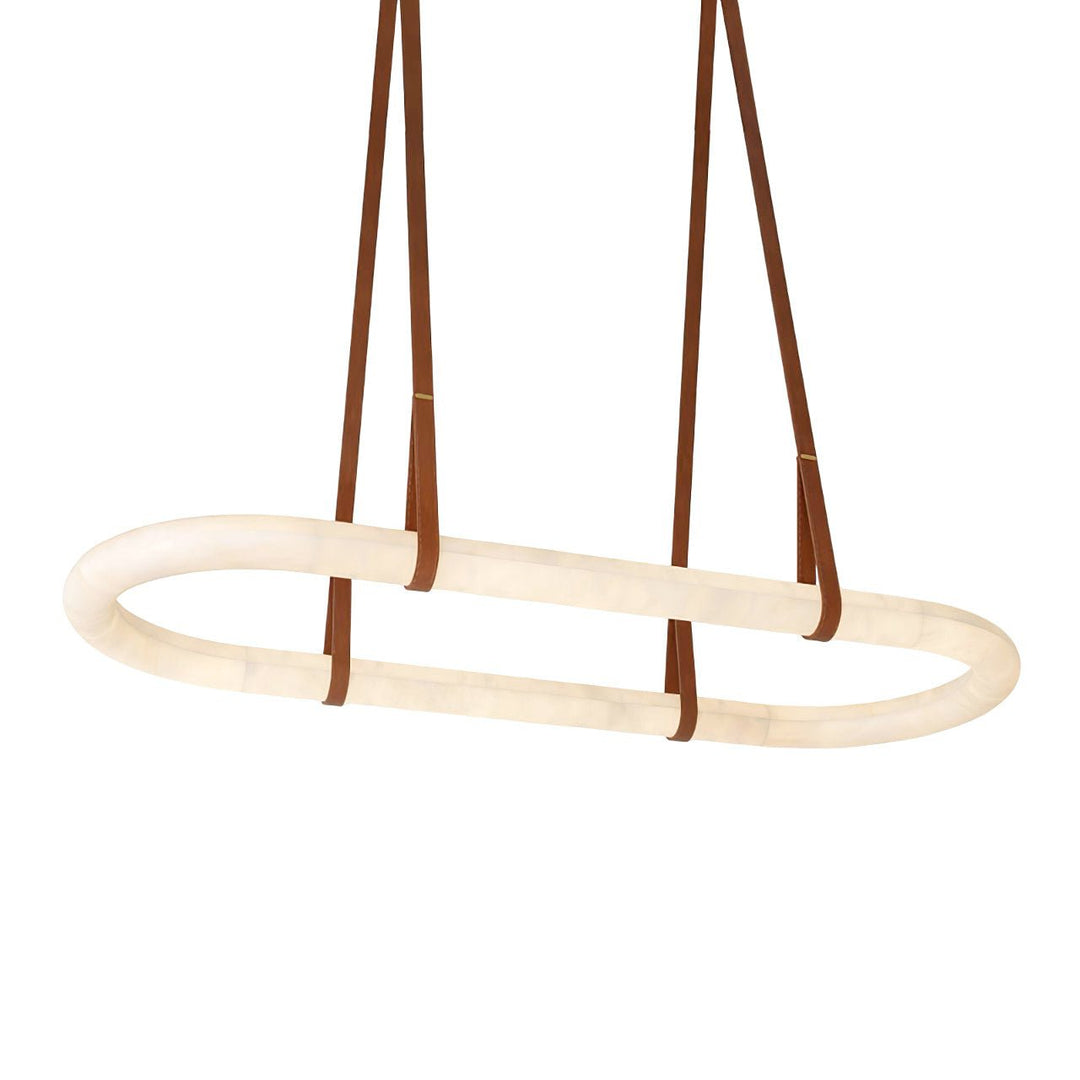 Cirkulär Alabaster Kandelaber