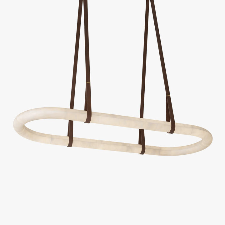 Cirkulär Alabaster Kandelaber