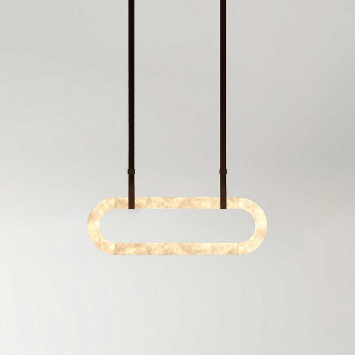 Cirkulär Alabaster Kandelaber