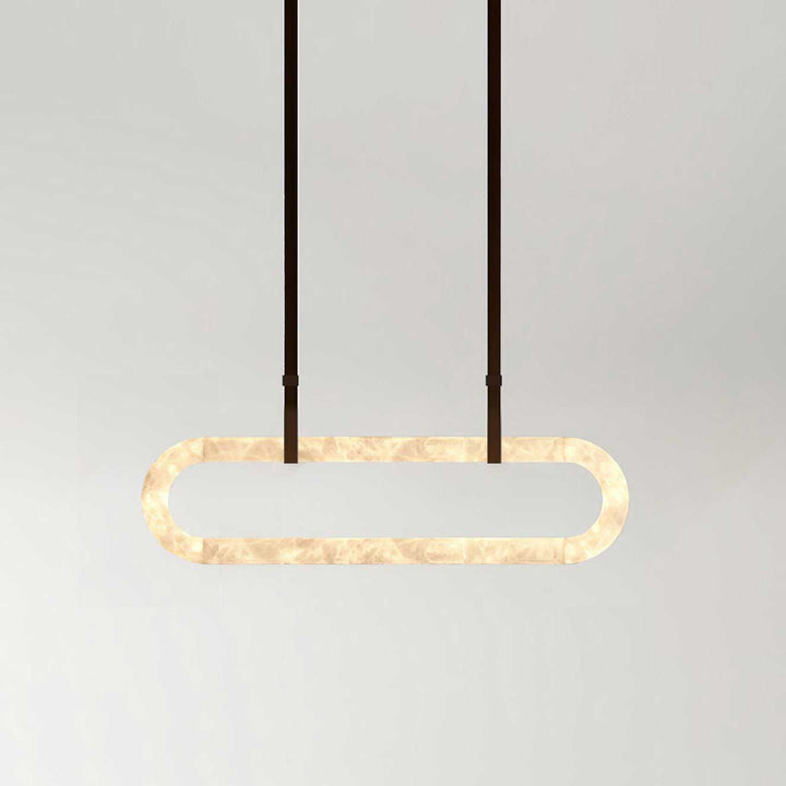 Cirkulär Alabaster Kandelaber