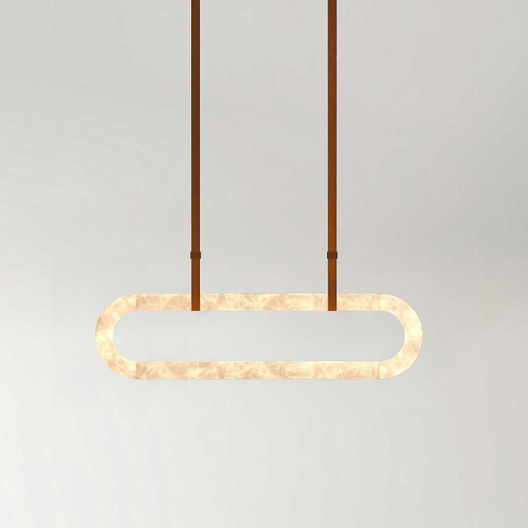 Cirkulär Alabaster Kandelaber